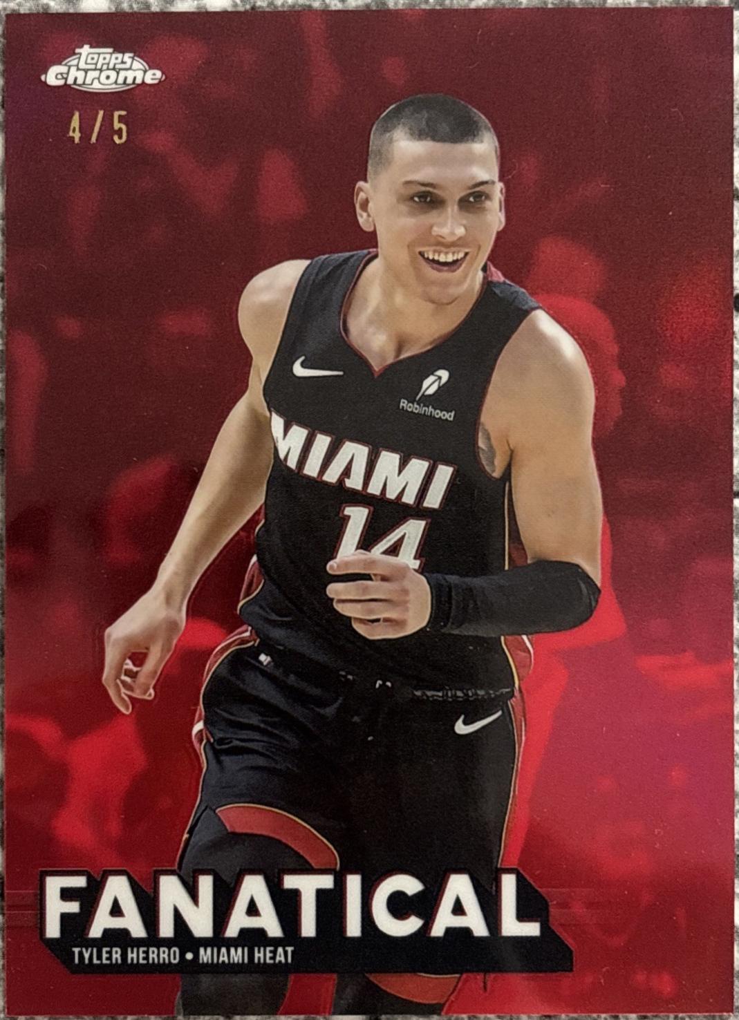 Tyler Herro [Red] #FAN-10