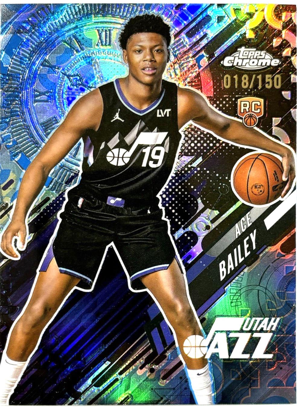 Ace Bailey [Blue Refractor] #GT-20