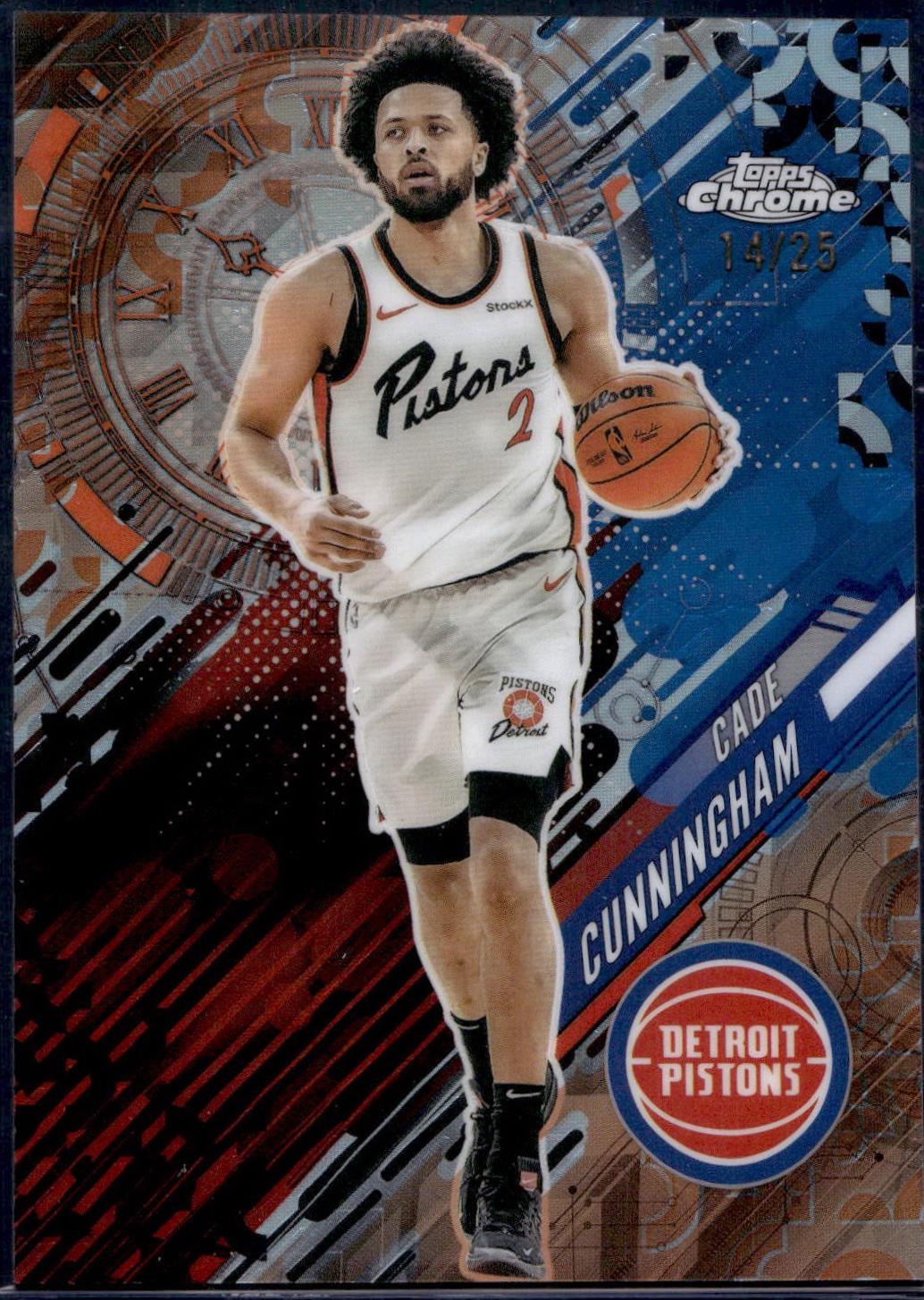 Cade Cunningham [Orange Refractor] #GT-13