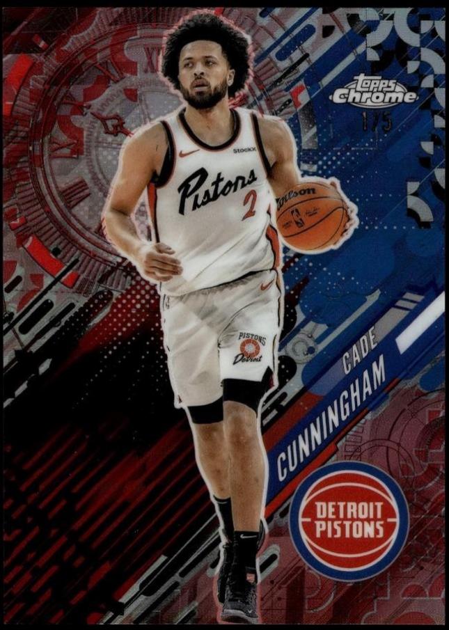 Cade Cunningham [Red Refractor] #GT-13