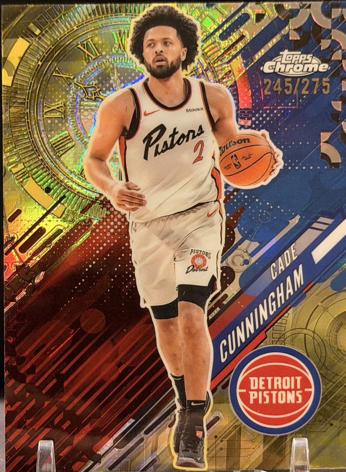 Cade Cunningham [Yellow Refractor] #GT-13