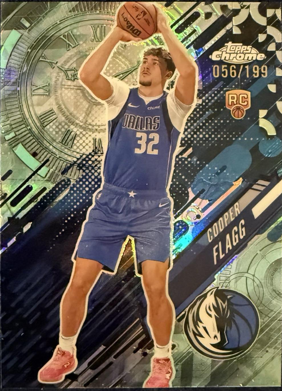 Cooper Flagg [Aqua Refractor] #GT-16