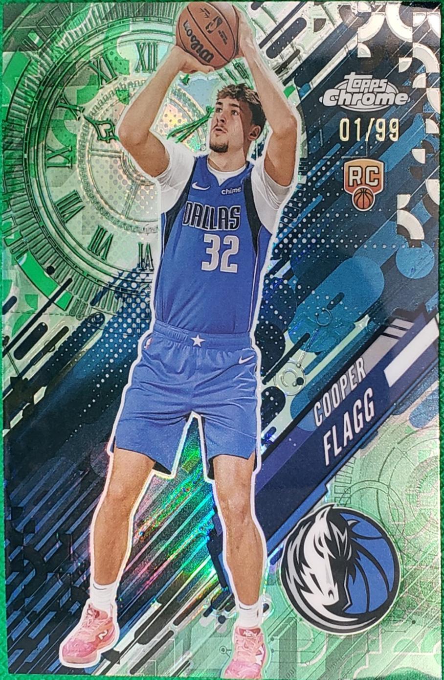 Cooper Flagg [Green Refractor] #GT-16