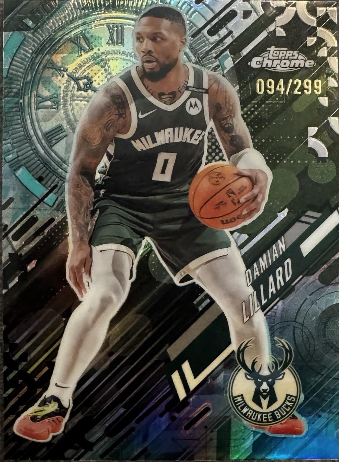 Damian Lillard [Teal Refractor] #GT-10