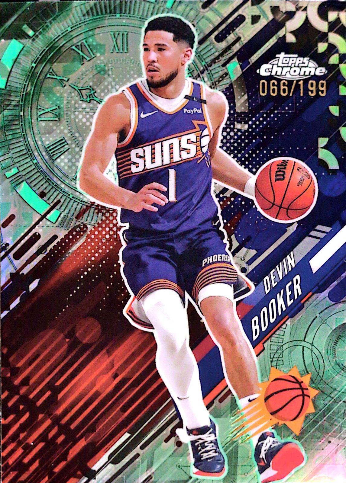 Devin Booker [Aqua Refractor] #GT-4