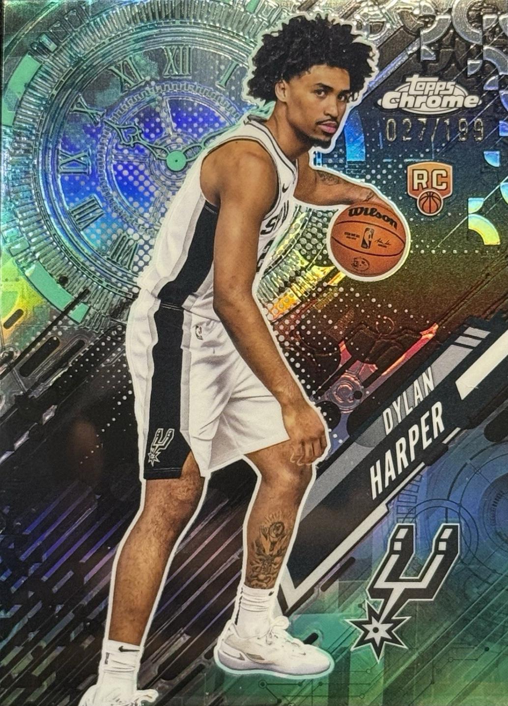 Dylan Harper [Aqua Refractor] #GT-17