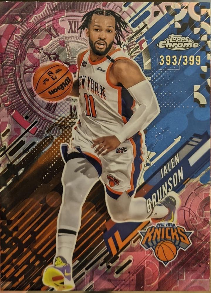 Jalen Brunson [Magenta Refractor] #GT-12