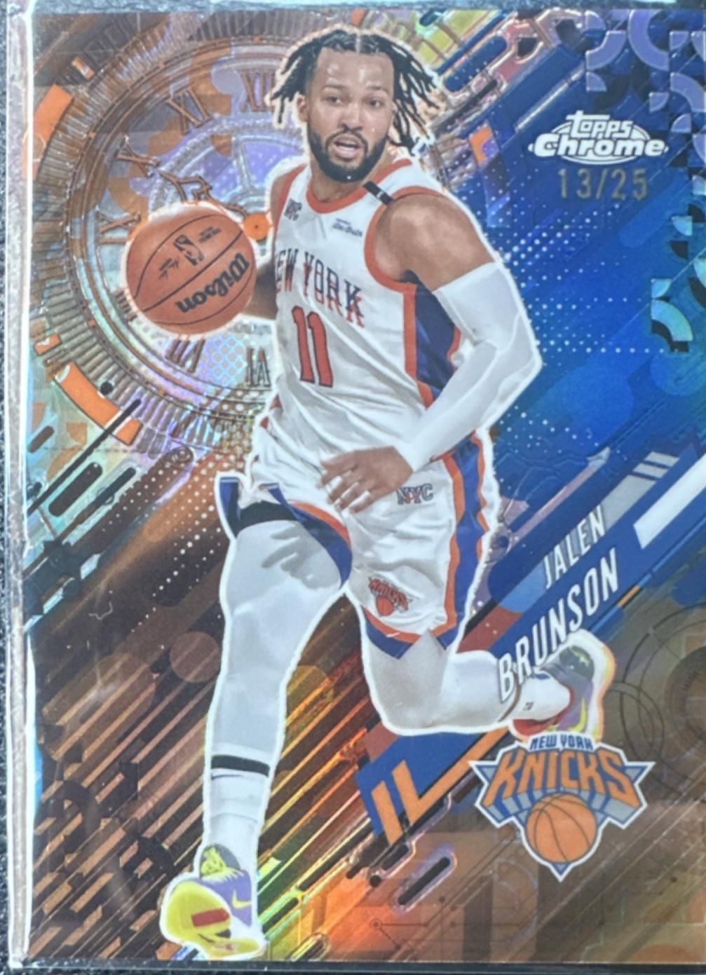 Jalen Brunson [Orange Refractor] #GT-12