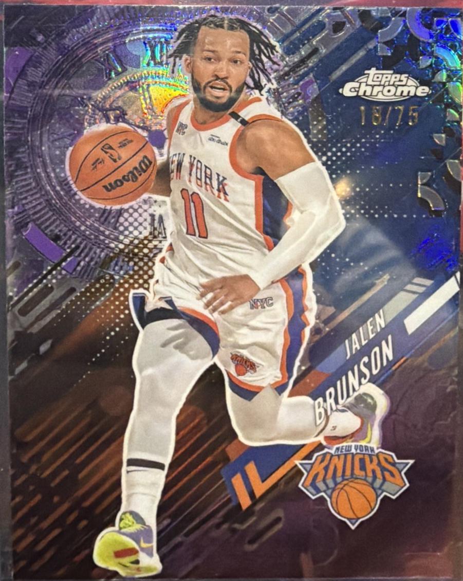 Jalen Brunson [Purple Refractor] #GT-12