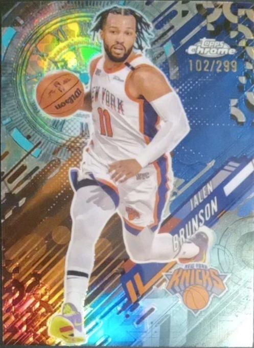 Jalen Brunson [Teal Refractor] #GT-12