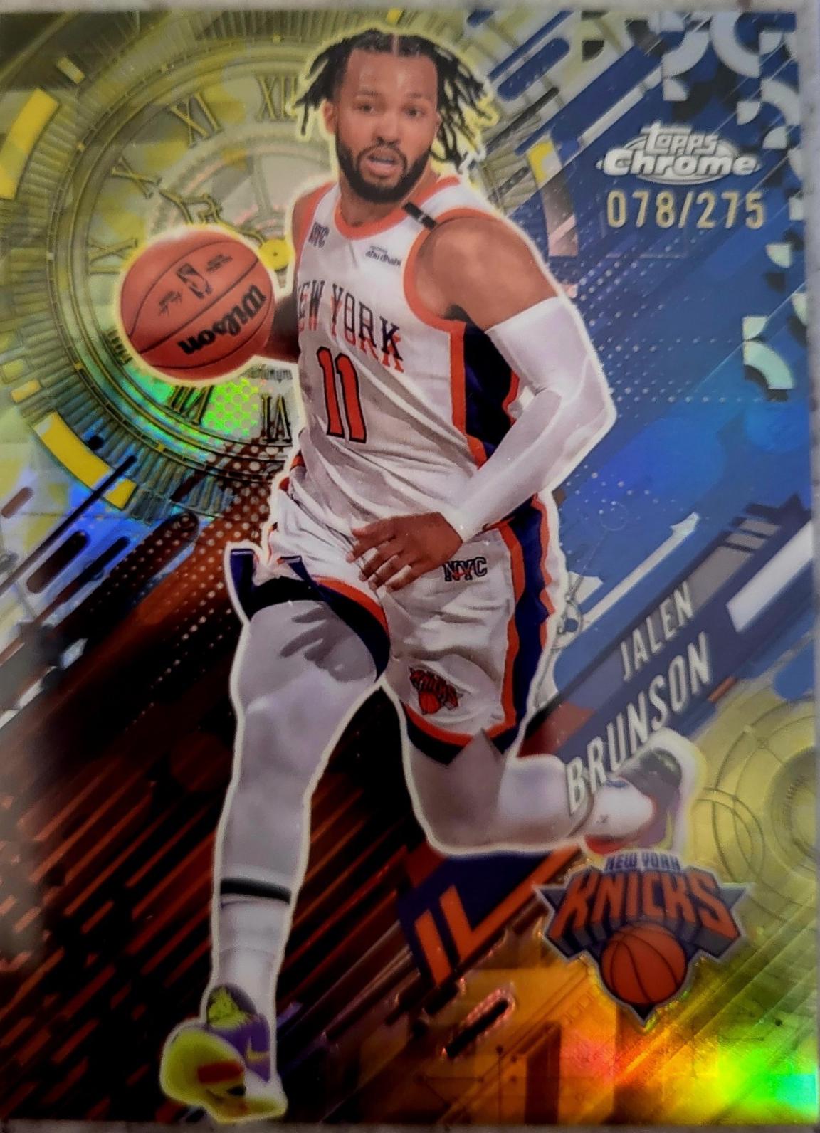 Jalen Brunson [Yellow Refractor] #GT-12