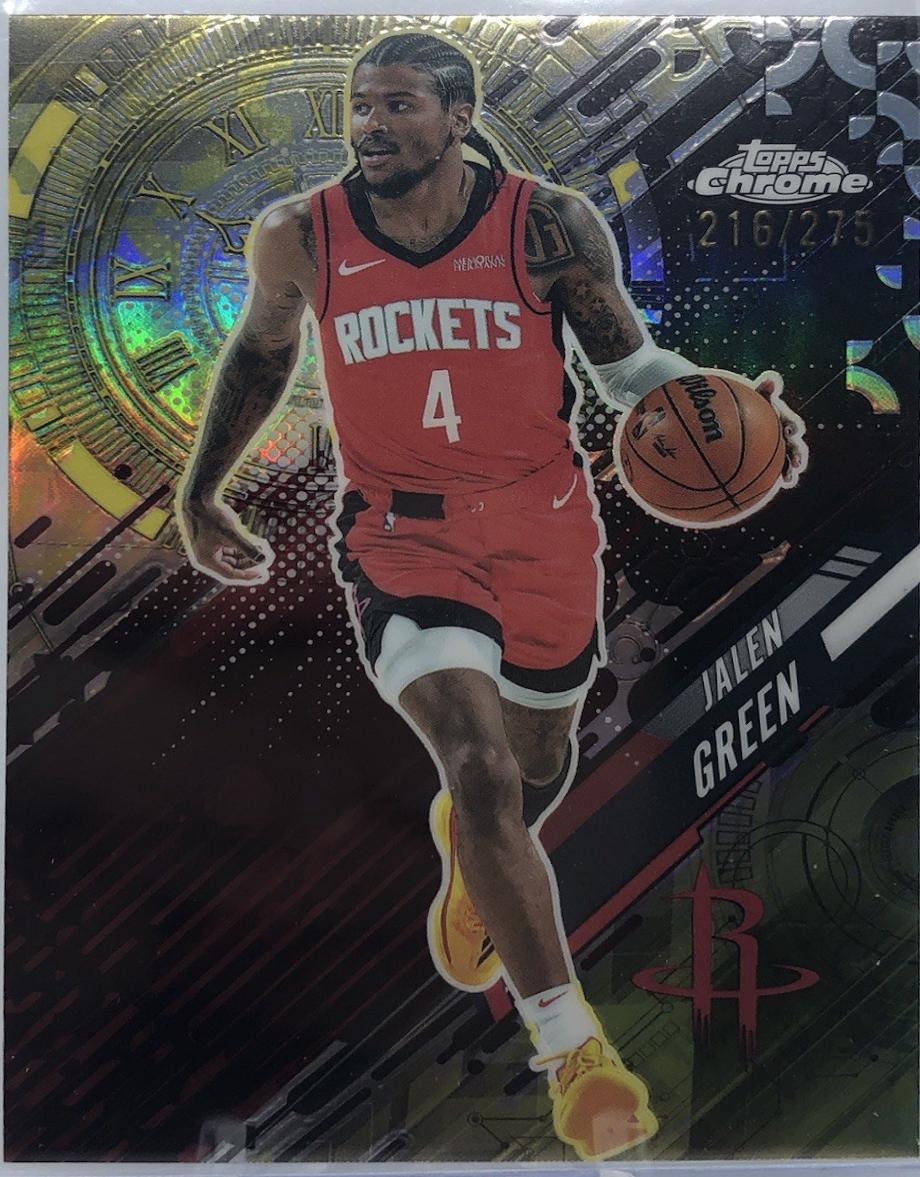 Jalen Green [Yellow Refractor] #GT-8
