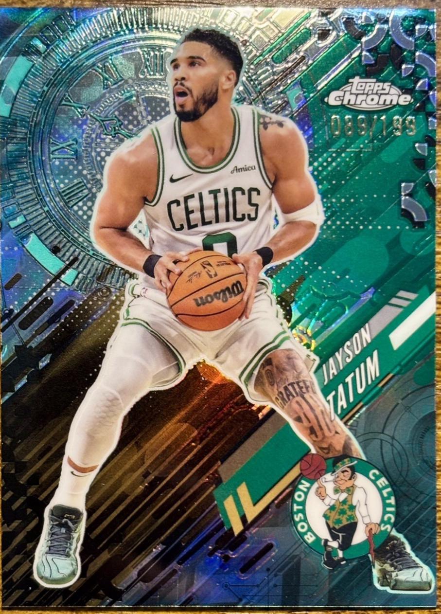 Jayson Tatum [Aqua Refractor] #GT-3
