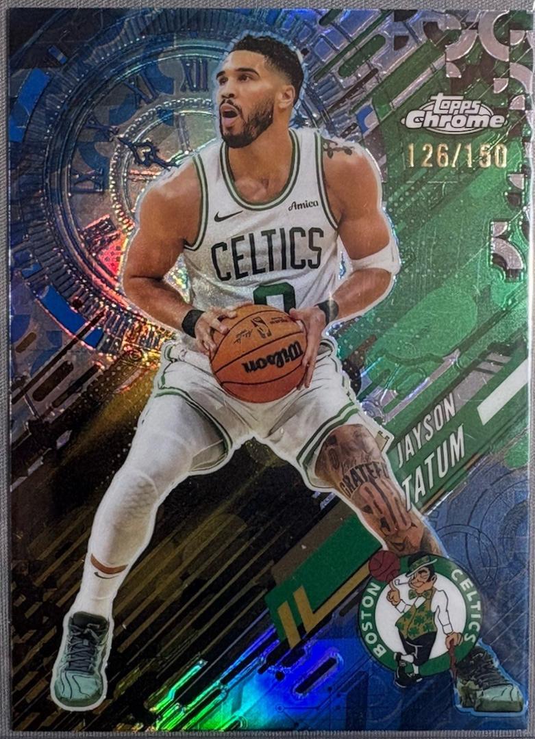 Jayson Tatum [Blue Refractor] #GT-3