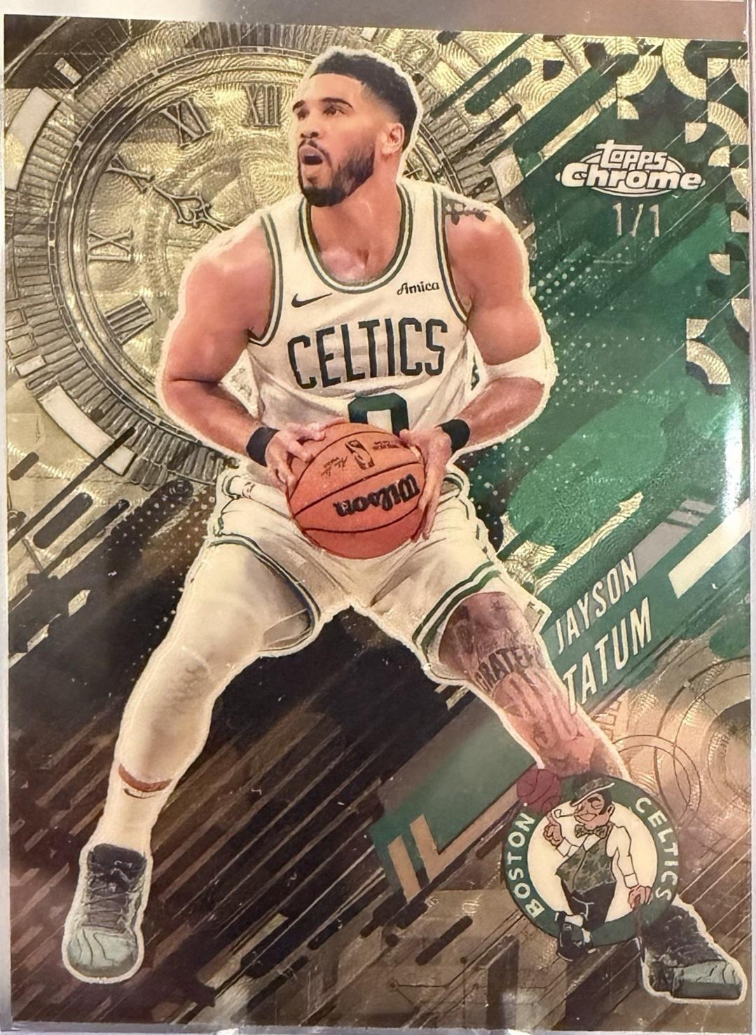 Jayson Tatum [Gold Refractor] #GT-3