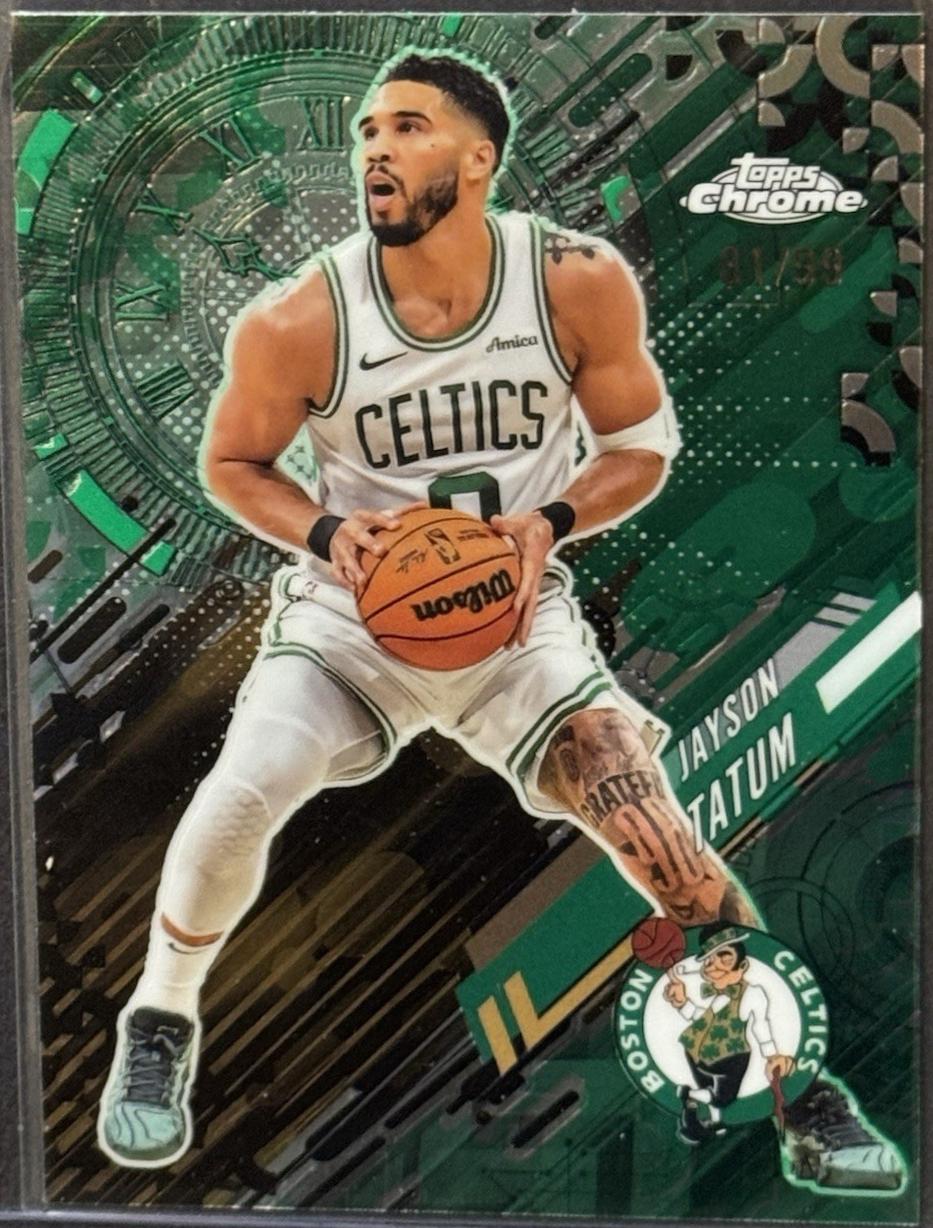 Jayson Tatum [Green Refractor] #GT-3