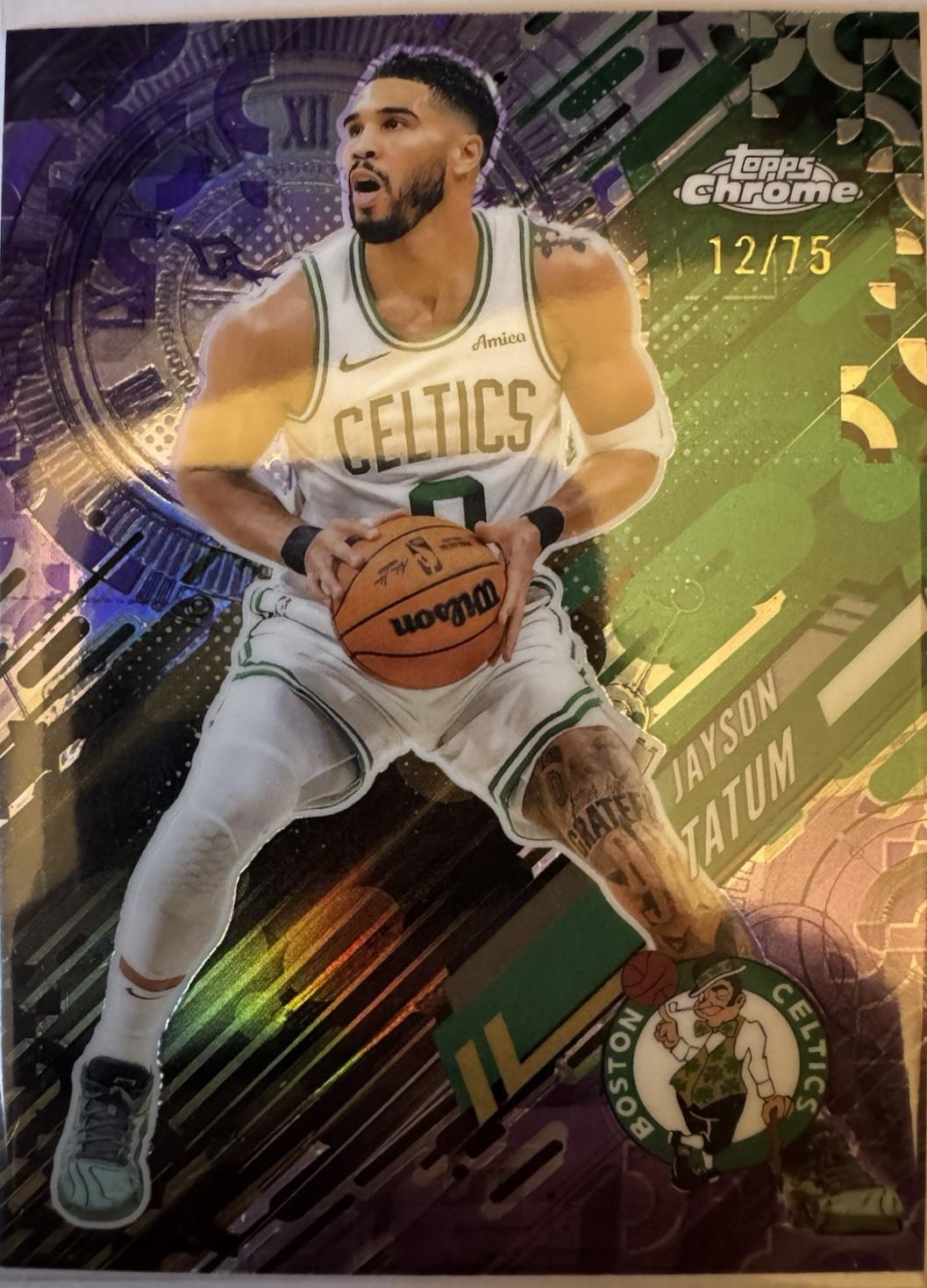 Jayson Tatum [Purple Refractor] #GT-3
