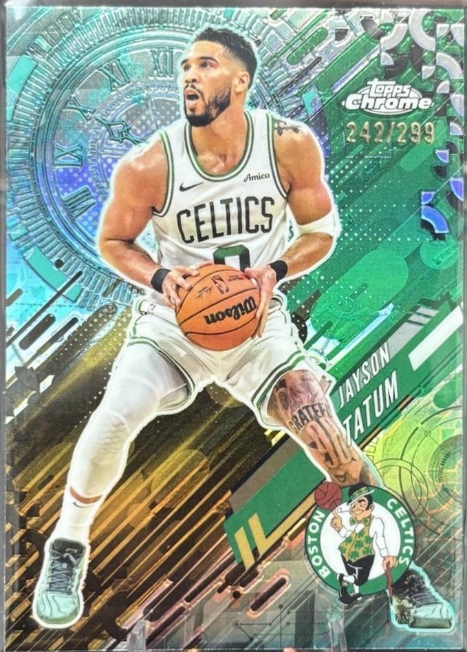 Jayson Tatum [Teal Refractor] #GT-3