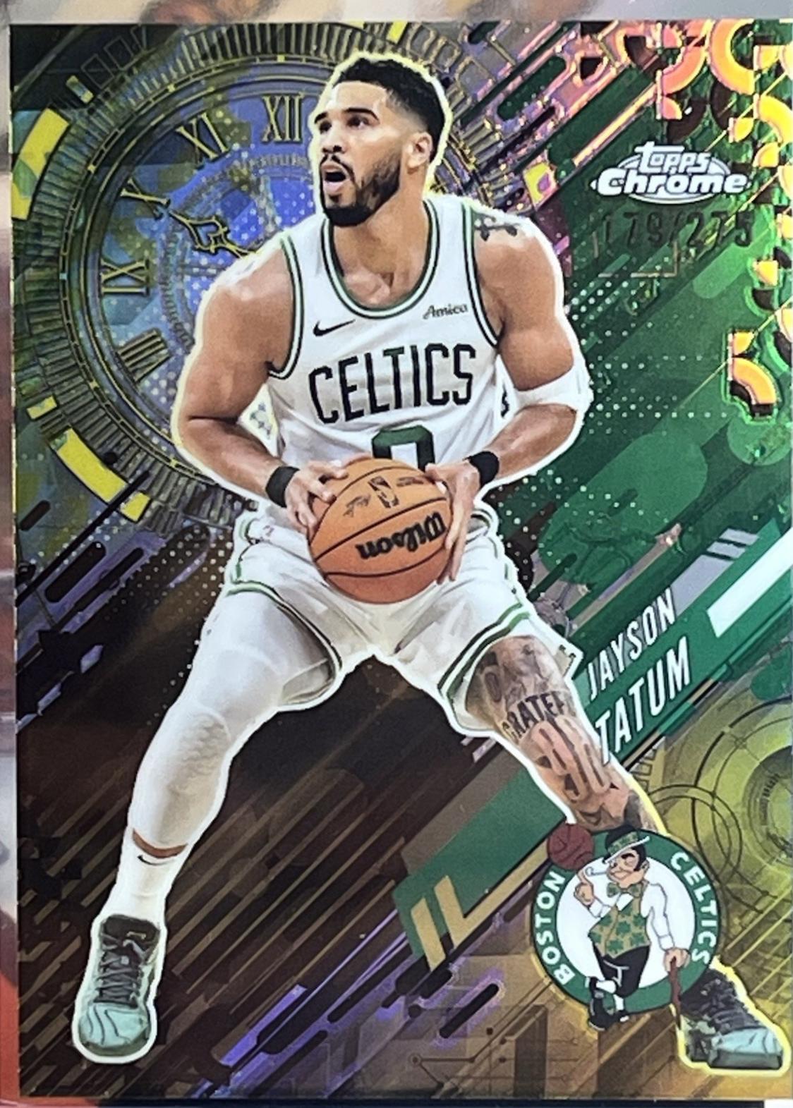 Jayson Tatum [Yellow Refractor] #GT-3