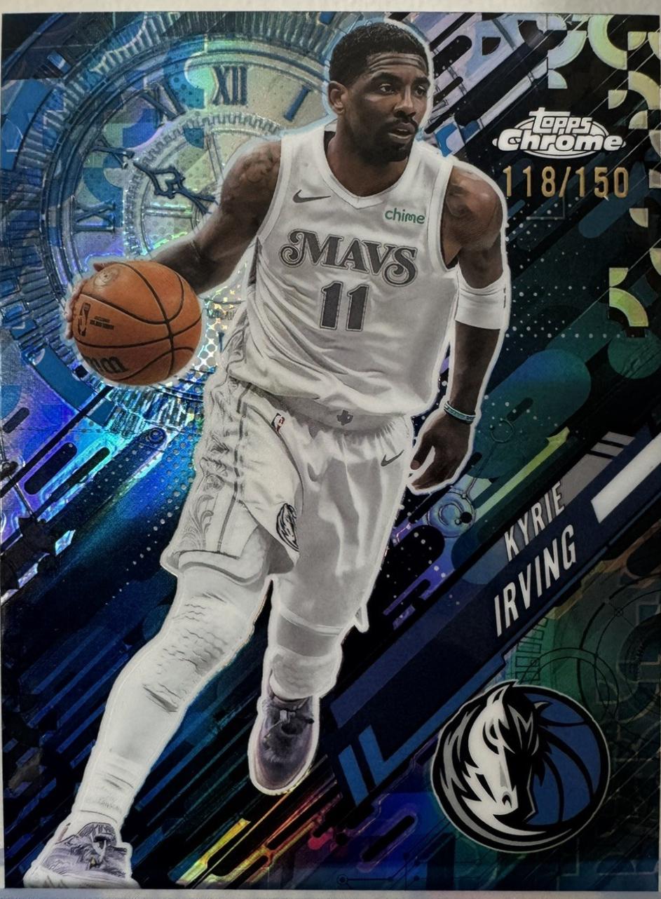 Kyrie Irving [Blue Refractor] #GT-7