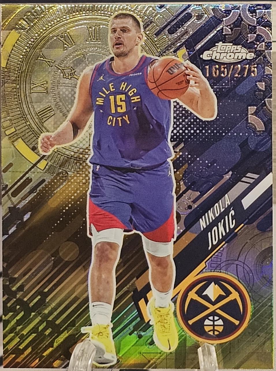 Nikola Jokic [Yellow Refractor] #GT-9