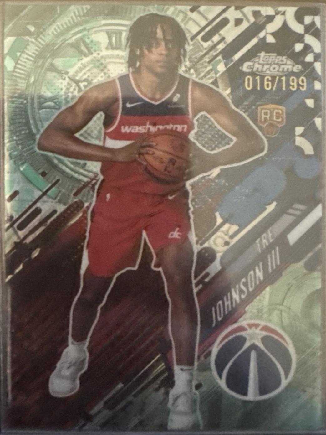 Tre Johnson III [Aqua Refractor] #GT-21