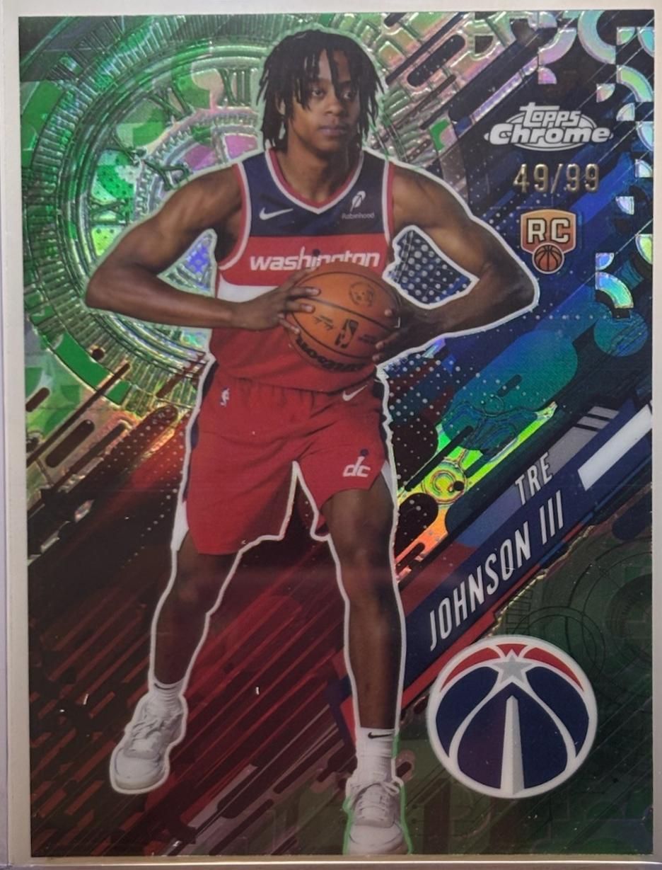 Tre Johnson III [Green Refractor] #GT-21