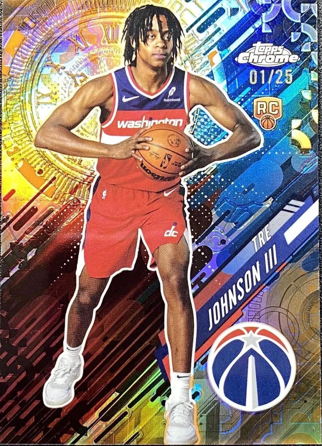 Tre Johnson III [Orange Refractor] #GT-21