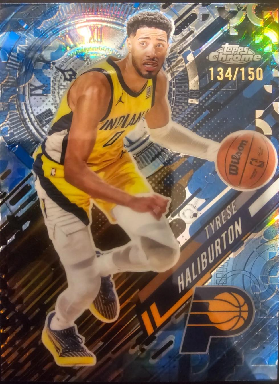 Tyrese Haliburton [Blue Refractor] #GT-5