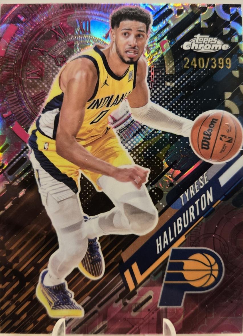 Tyrese Haliburton [Magenta Refractor] #GT-5