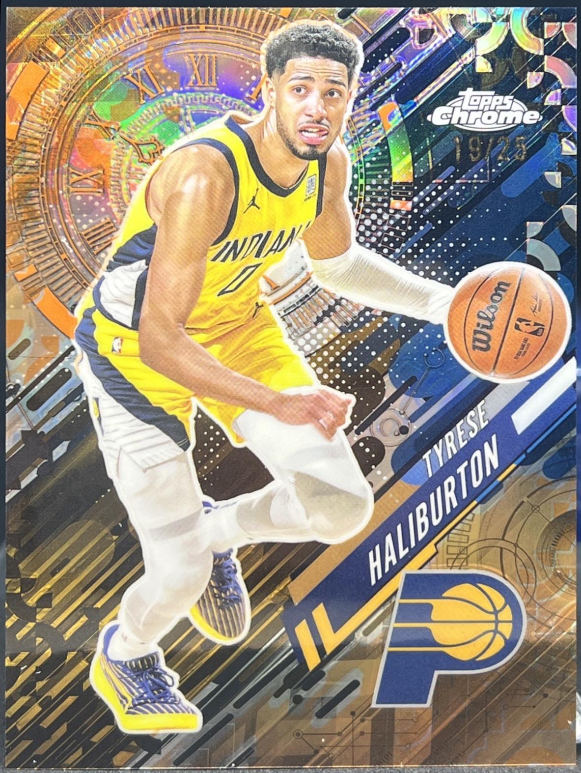 Tyrese Haliburton [Orange Refractor] #GT-5