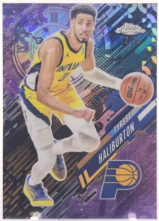 Tyrese Haliburton [Purple Refractor] #GT-5