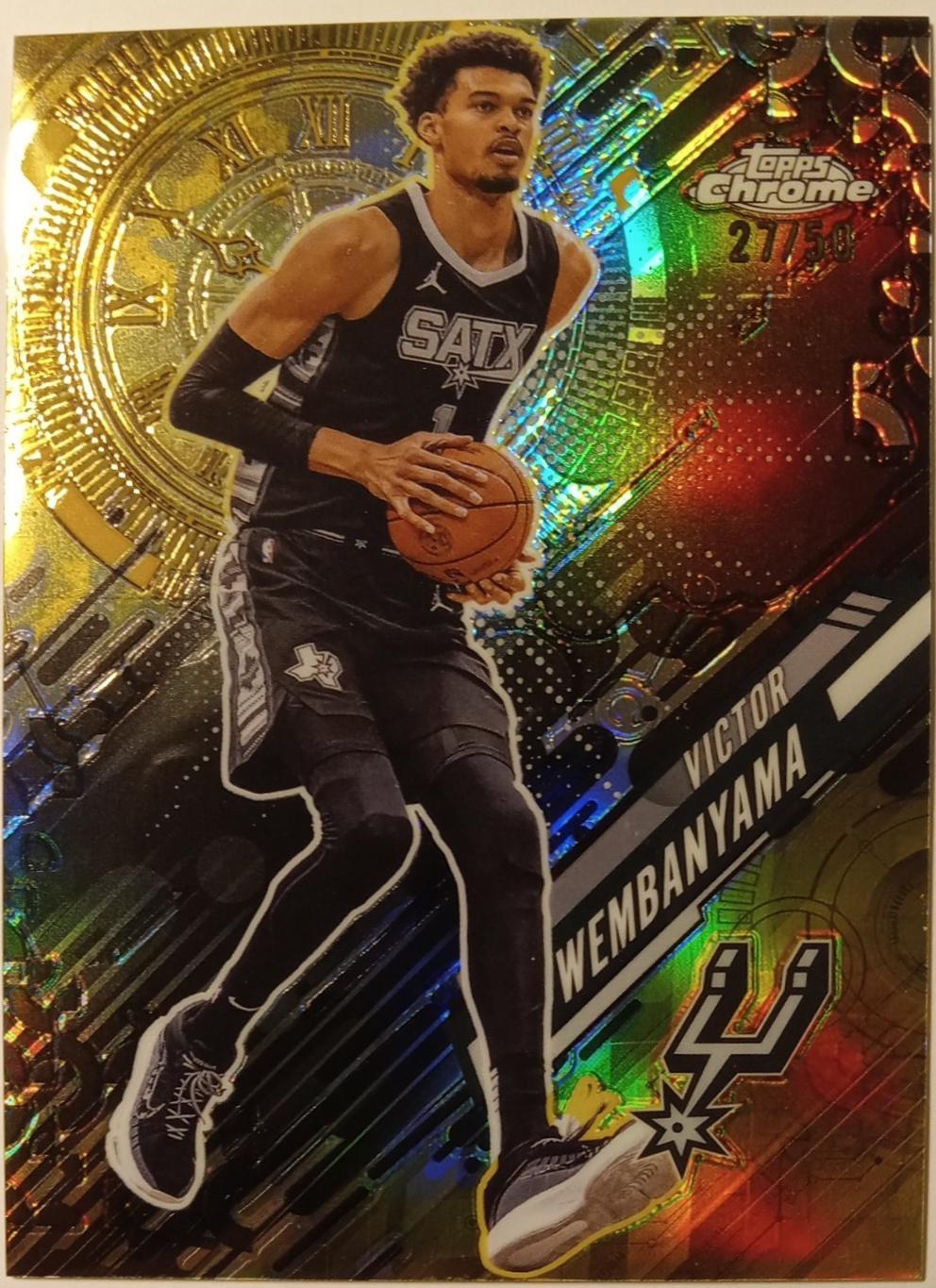 Victor Wembanyama [Gold Refractor] #GT-11
