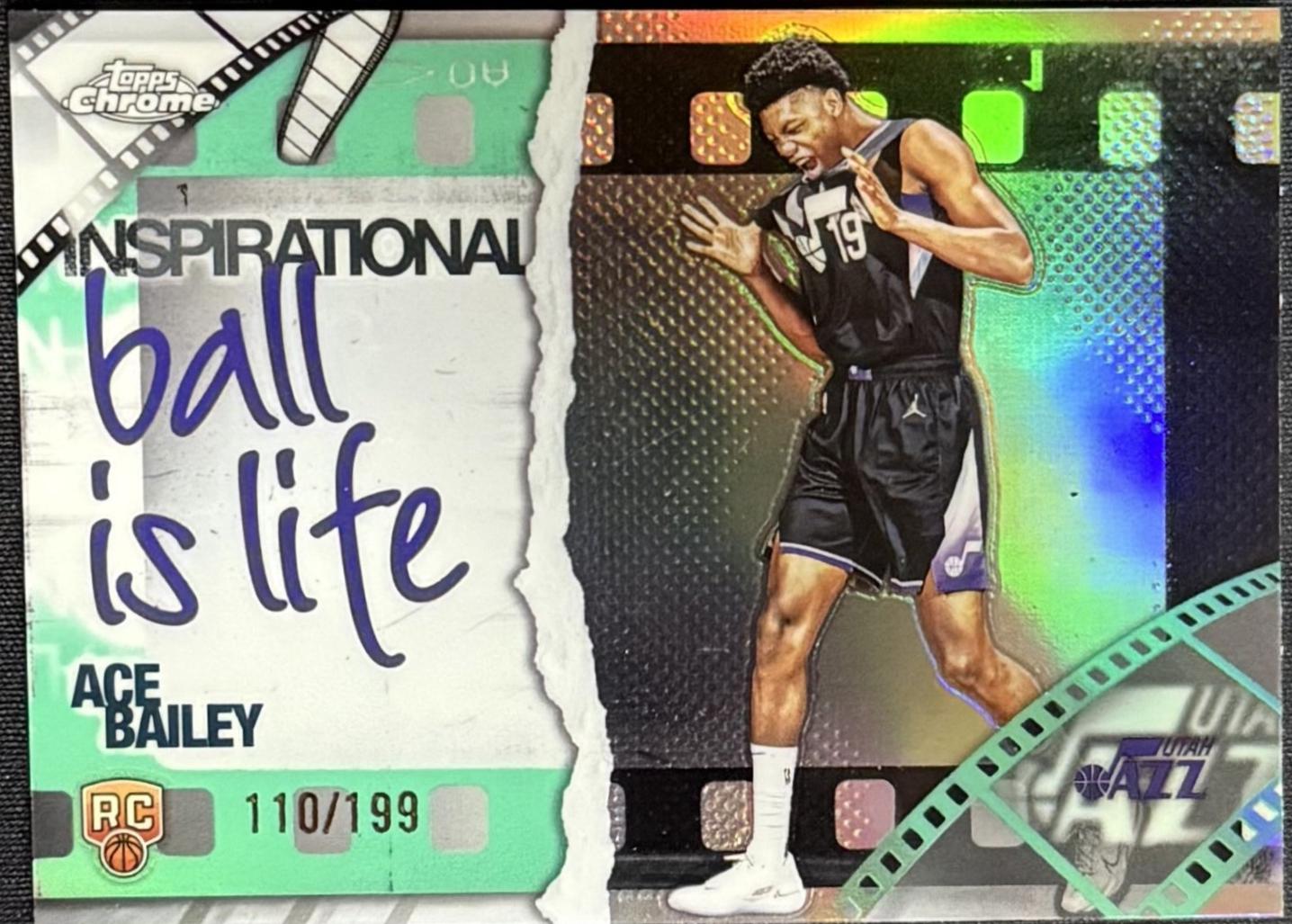 Ace Bailey [Aqua Refractor] #IP-20