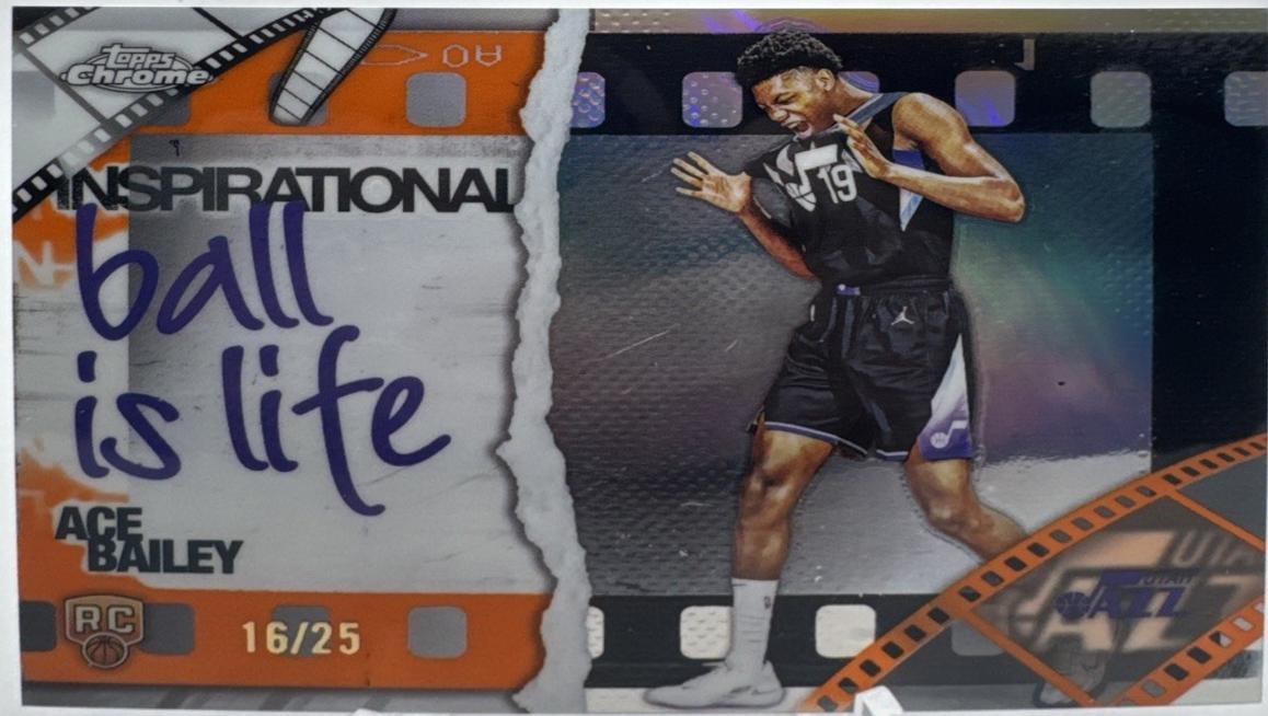 Ace Bailey [Orange Refractor] #IP-20