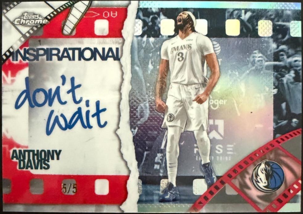 Anthony Davis [Red Refractor] #IP-13