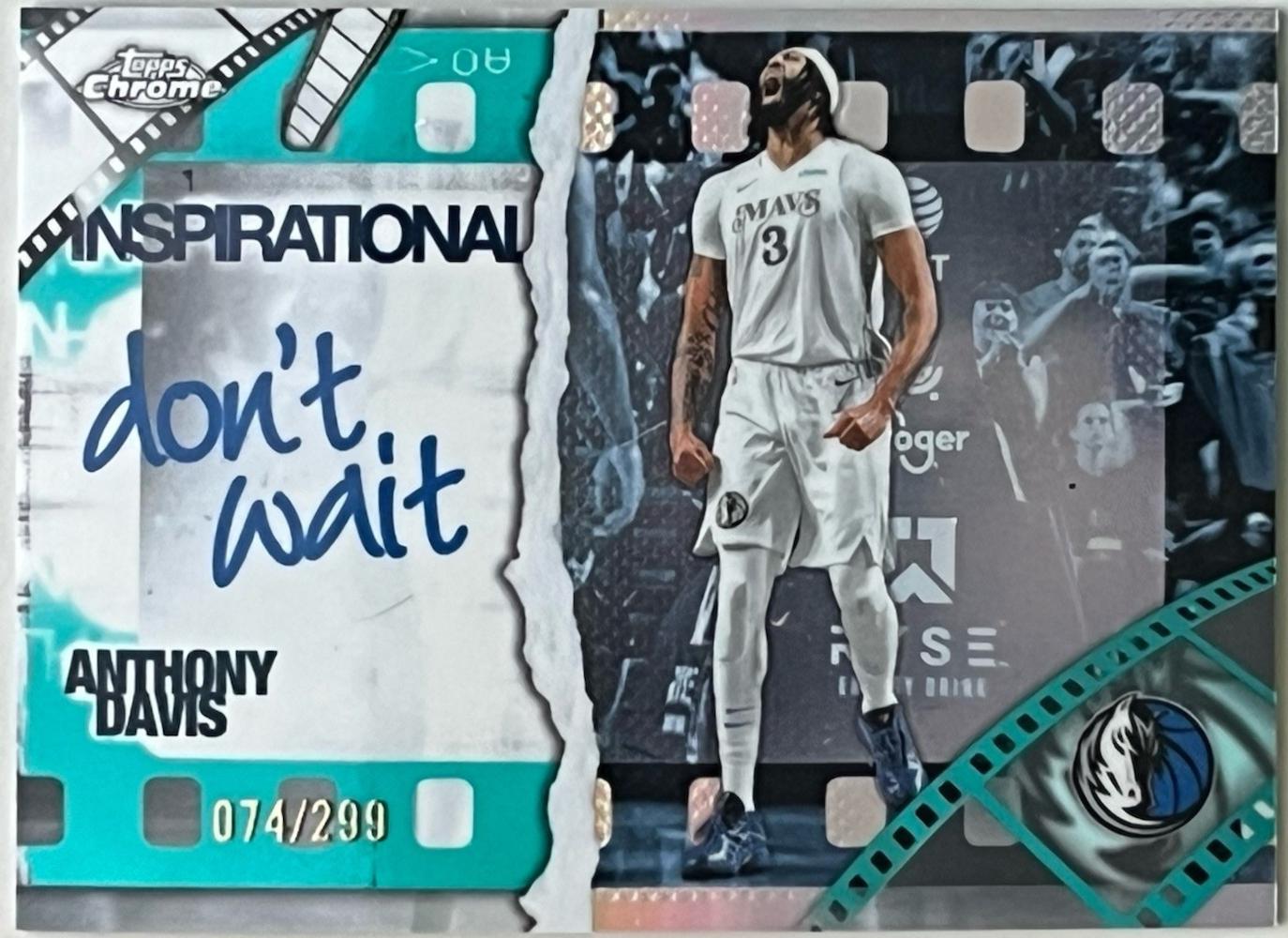 Anthony Davis [Teal Refractor] #IP-13