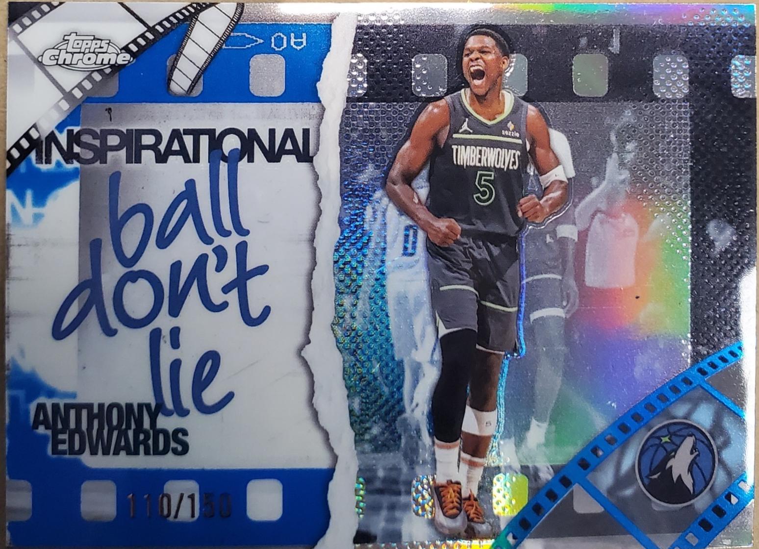 Anthony Edwards [Blue Refractor] #IP-5