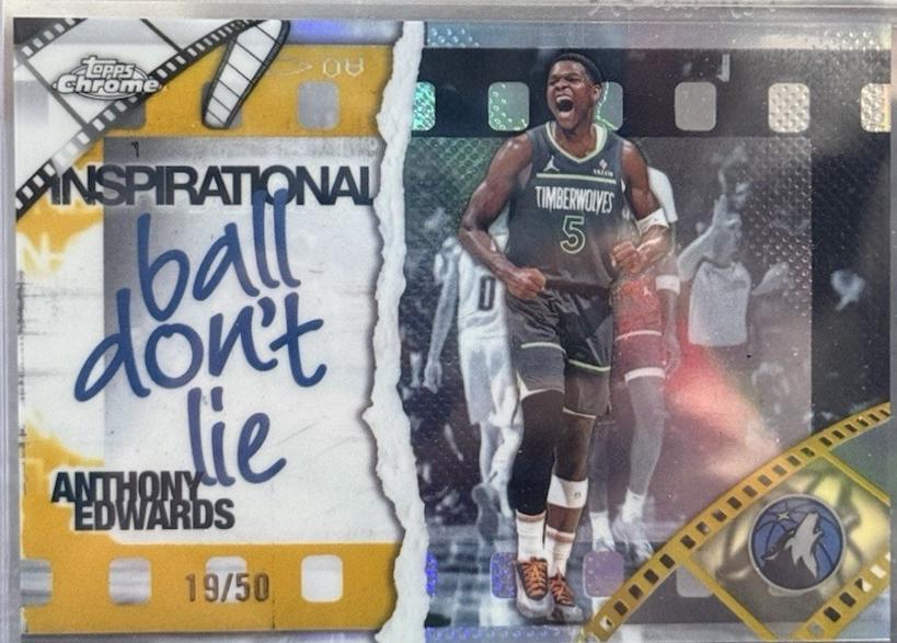 Anthony Edwards [Gold Refractor] #IP-5
