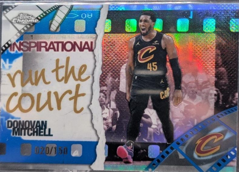 Donovan Mitchell [Blue Refractor] #IP-7