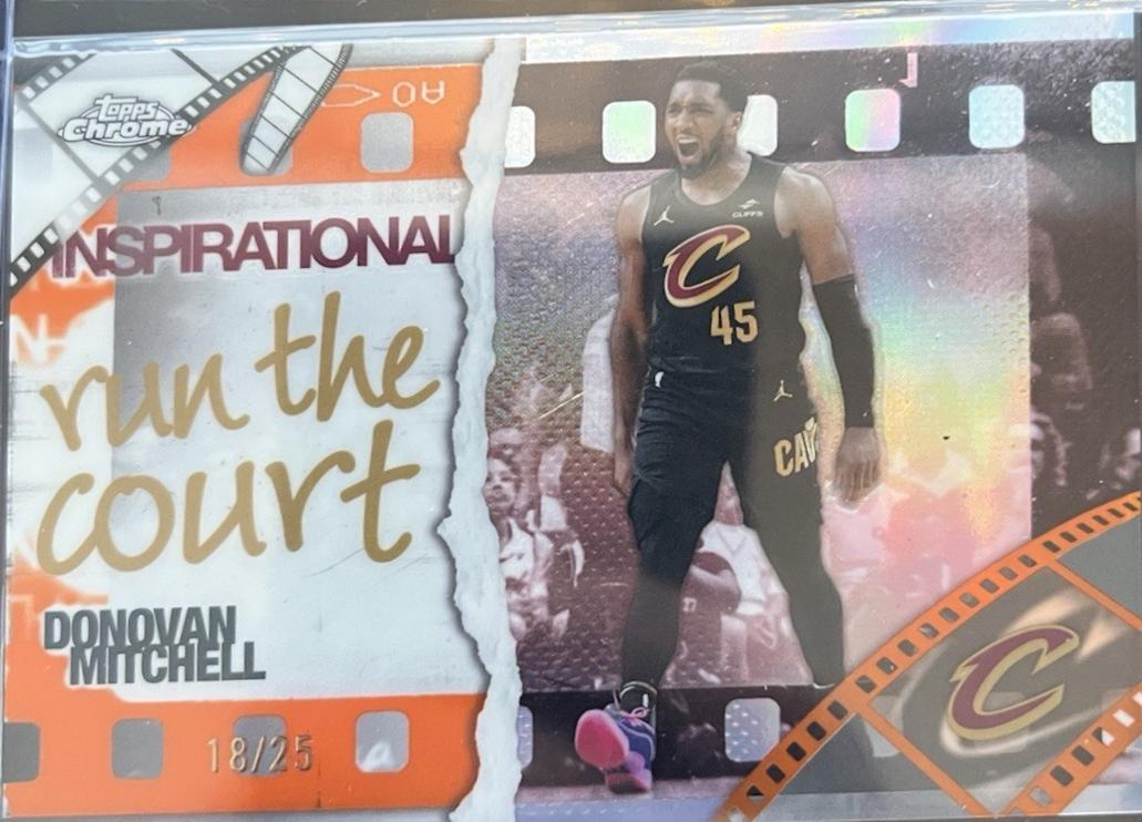 Donovan Mitchell [Orange Refractor] #IP-7
