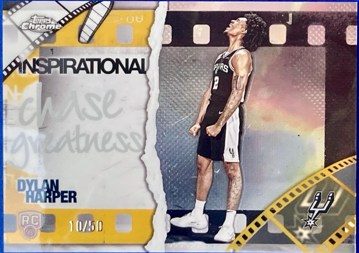 Dylan Harper [Gold Refractor] #IP-19