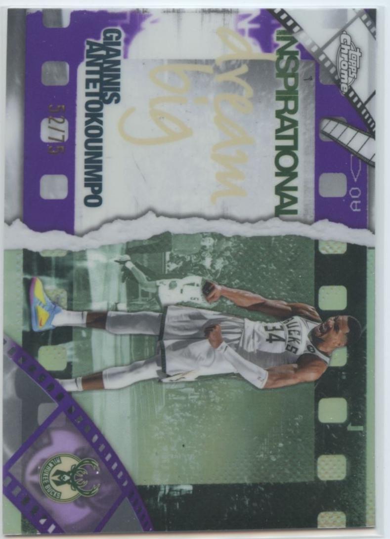 Giannis Antetokounmpo [Purple Refractor] #IP-3