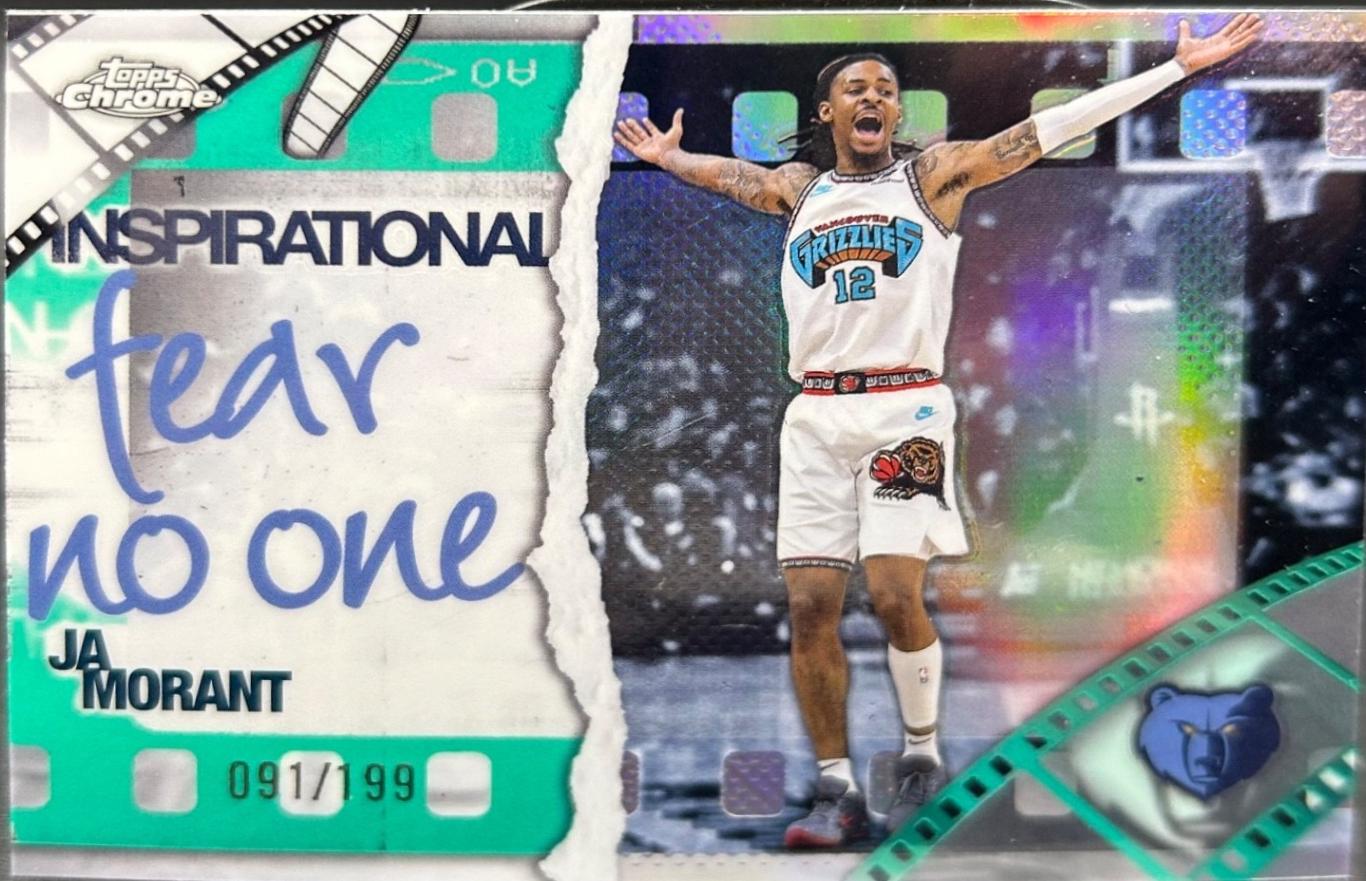 Ja Morant [Aqua Refractor] #IP-15
