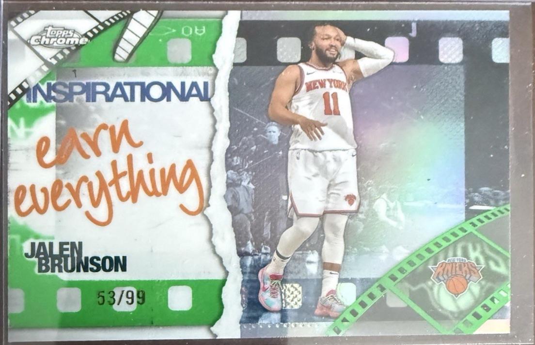 Jalen Brunson [Green Refractor] #IP-12