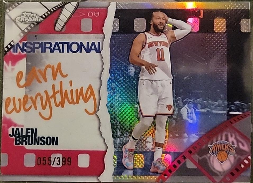 Jalen Brunson [Magenta Refractor] #IP-12