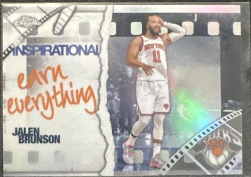 Jalen Brunson [Pulsar Refractor] #IP-12