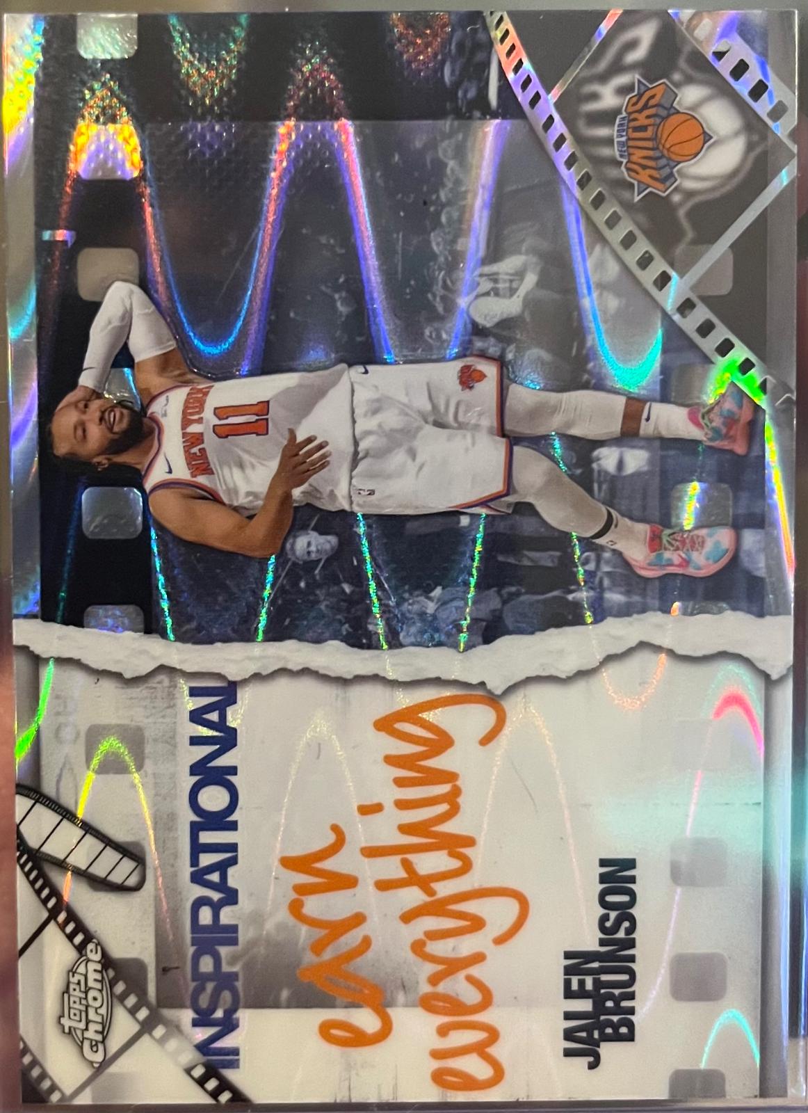 Jalen Brunson [RayWave Refractor] #IP-12
