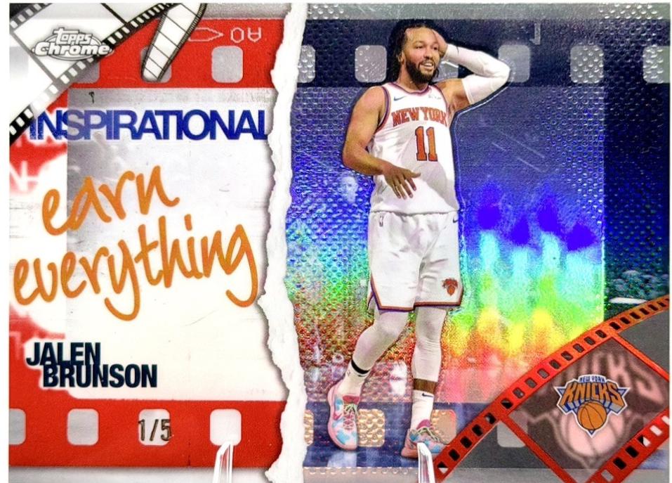 Jalen Brunson [Red Refractor] #IP-12