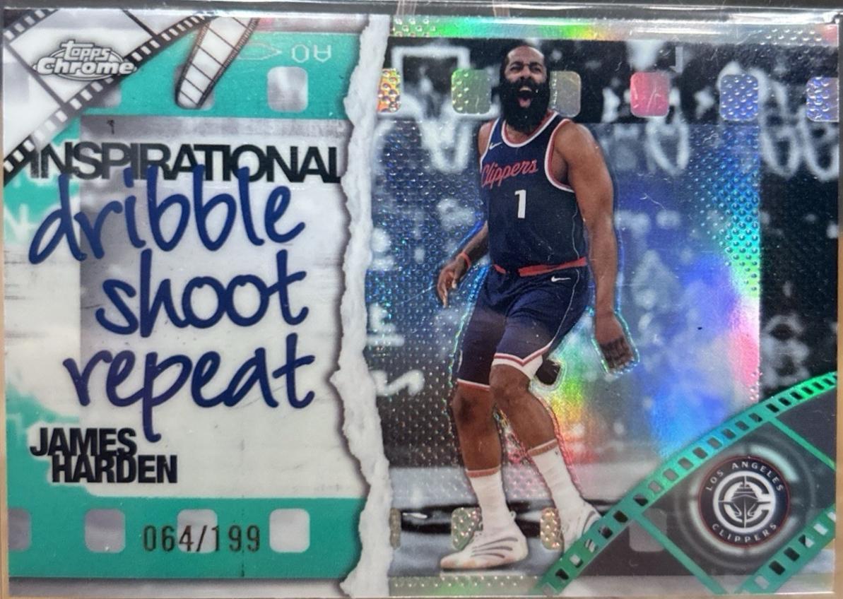 James Harden [Teal Refractor] #IP-17